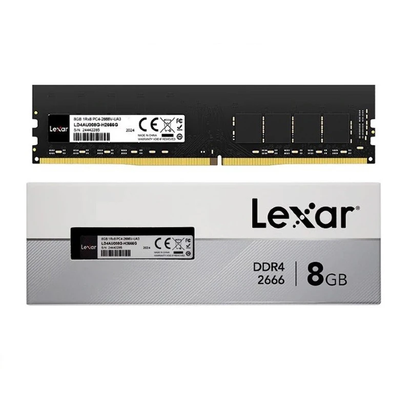 Lexar رم کامپیوتر لکسار DDR4، ظرفیت 8 گیگابایت - تصویر 1