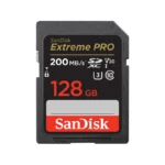 کارت حافظه سن دیسک Extreme Pro V30 SDXC -  128GB سرعت 200MBps